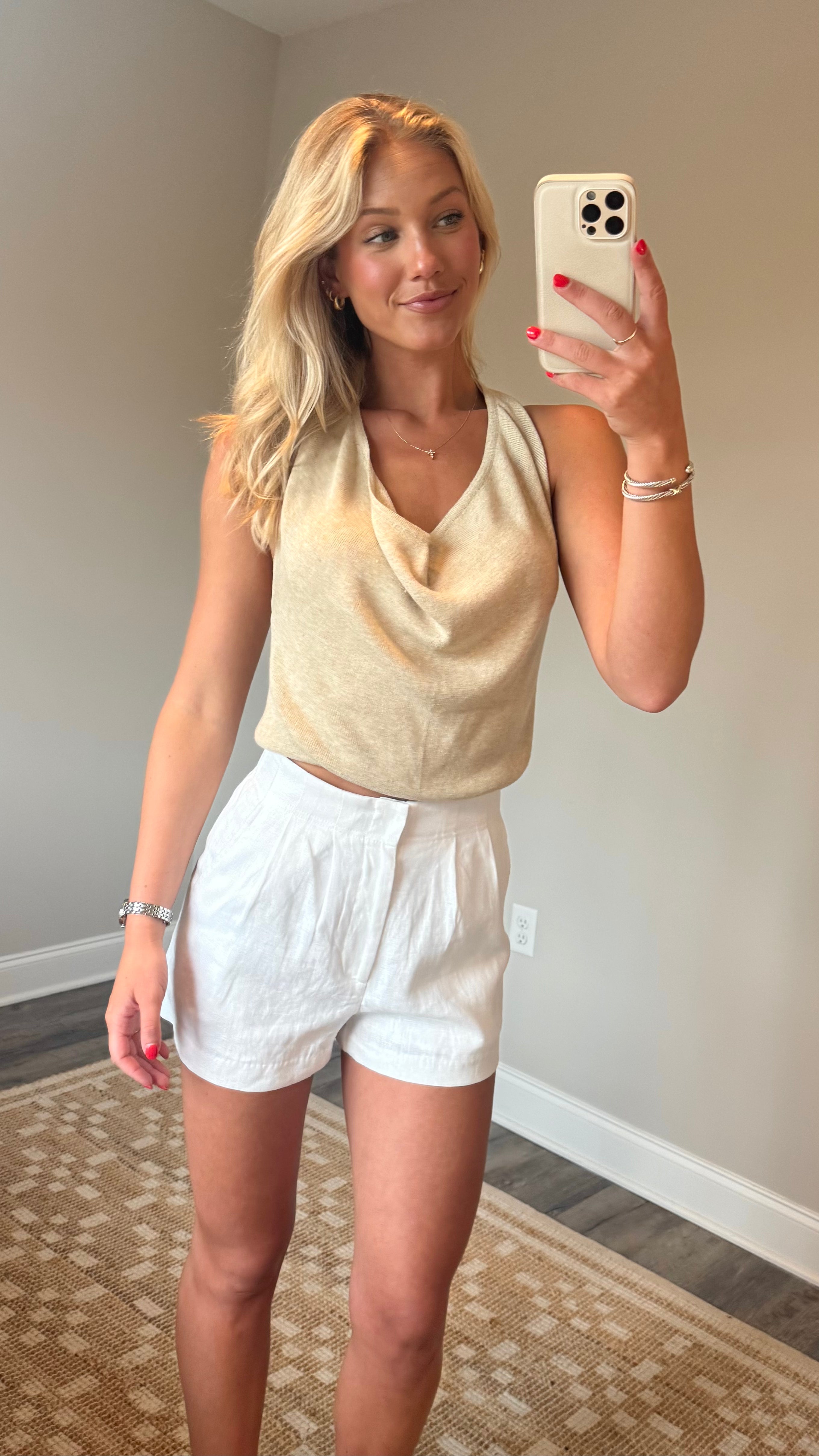 Mila Cowl Neck Knit Top